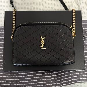 YSL Gaby Crossbody Bag in Black